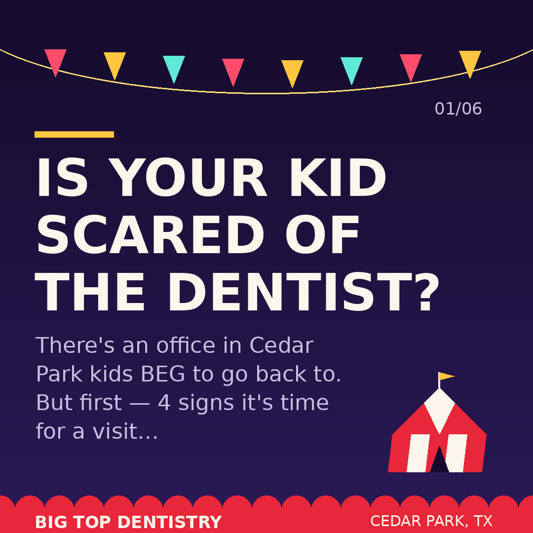Big Top Dentistry carousel — slide 1 of 6
