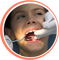 Child receiving gentle dental care at Big Top Dentistry Cedar Park